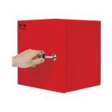 Tripp Lite SmartRack Outdoor Industrial Enclosure with Lock, NEMA 4, Surface Mount, Metal Construction, 12 x 12 x 10 in., Red — Being Shipped