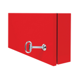 Tripp Lite SmartRack Outdoor Industrial Enclosure with Lock, NEMA 4, Surface Mount, Metal Construction, 18 x 18 x 10 in., Red — Being Shipped