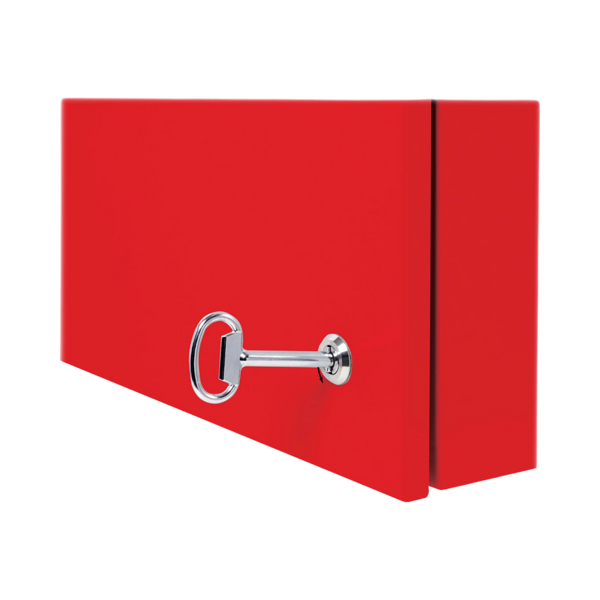 Tripp Lite SmartRack Outdoor Industrial Enclosure with Lock, NEMA 4, Surface Mount, Metal Construction, 18 x 18 x 10 in., Red — Being Shipped