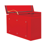 Tripp Lite SmartRack Outdoor Industrial Enclosure with Lock, NEMA 4, Surface Mount, Metal Construction, 18 x 18 x 10 in., Red — Being Shipped