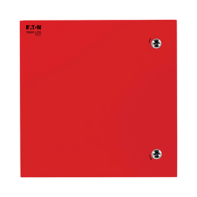 Tripp Lite SmartRack Outdoor Industrial Enclosure with Lock, NEMA 4, Surface Mount, Metal Construction, 18 x 18 x 10 in., Red — Being Shipped