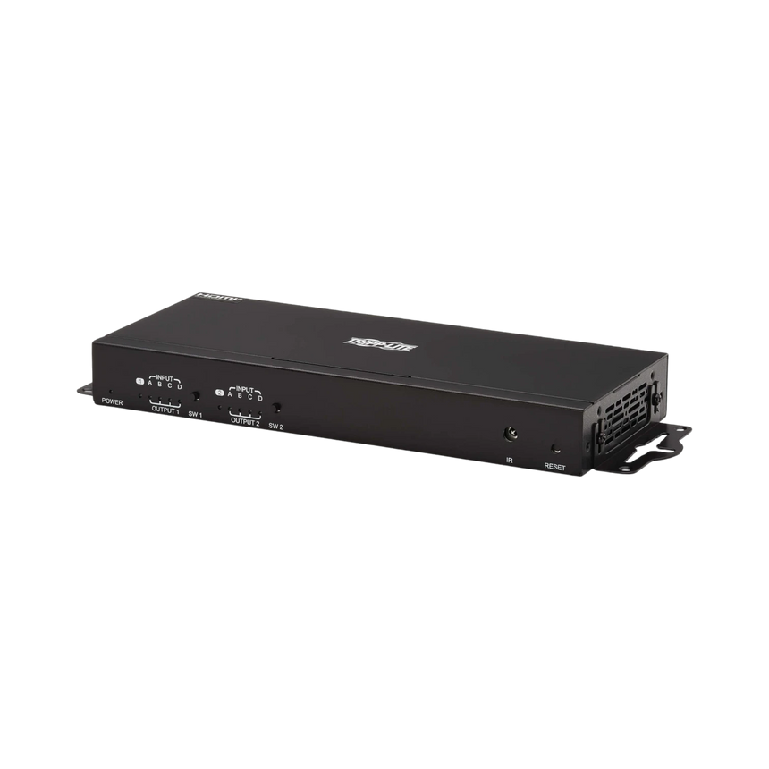 Tripp Lite 4x2 HDMI Matrix Switch/Splitter with Remote Control and Multi-Resolution Support, 4K 60 Hz, HDR, 4:4:4, TAA — Being Shipped