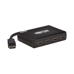 Tripp Lite 4-Port DisplayPort to HDMI Multi-Monitor Splitter, MST Hub, 4K 60 Hz, DP 1.2a, TAA — Being Shipped