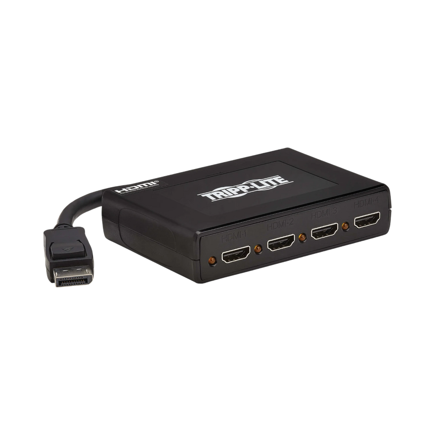 Tripp Lite 4-Port DisplayPort to HDMI Multi-Monitor Splitter, MST Hub, 4K 60 Hz, DP 1.2a, TAA — Being Shipped