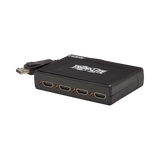 Tripp Lite 4-Port DisplayPort to HDMI Multi-Monitor Splitter, MST Hub, 4K 60 Hz, DP 1.2a, TAA — Being Shipped