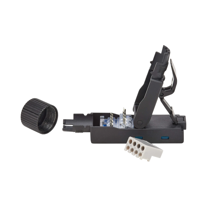Tripp Lite Cat6a Class EA UTP Field-Termination Plug, 568A/568B, TAA — Being Shipped