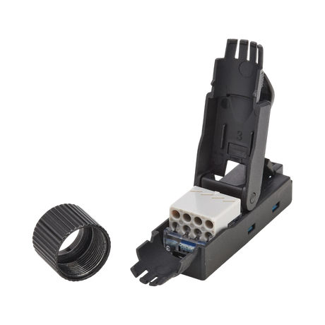 Tripp Lite Cat6a Class EA UTP Field-Termination Plug, 568A/568B, TAA — Being Shipped