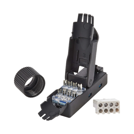 Tripp Lite Cat6a Class EA UTP Field-Termination Plug, 568A/568B, TAA — Being Shipped