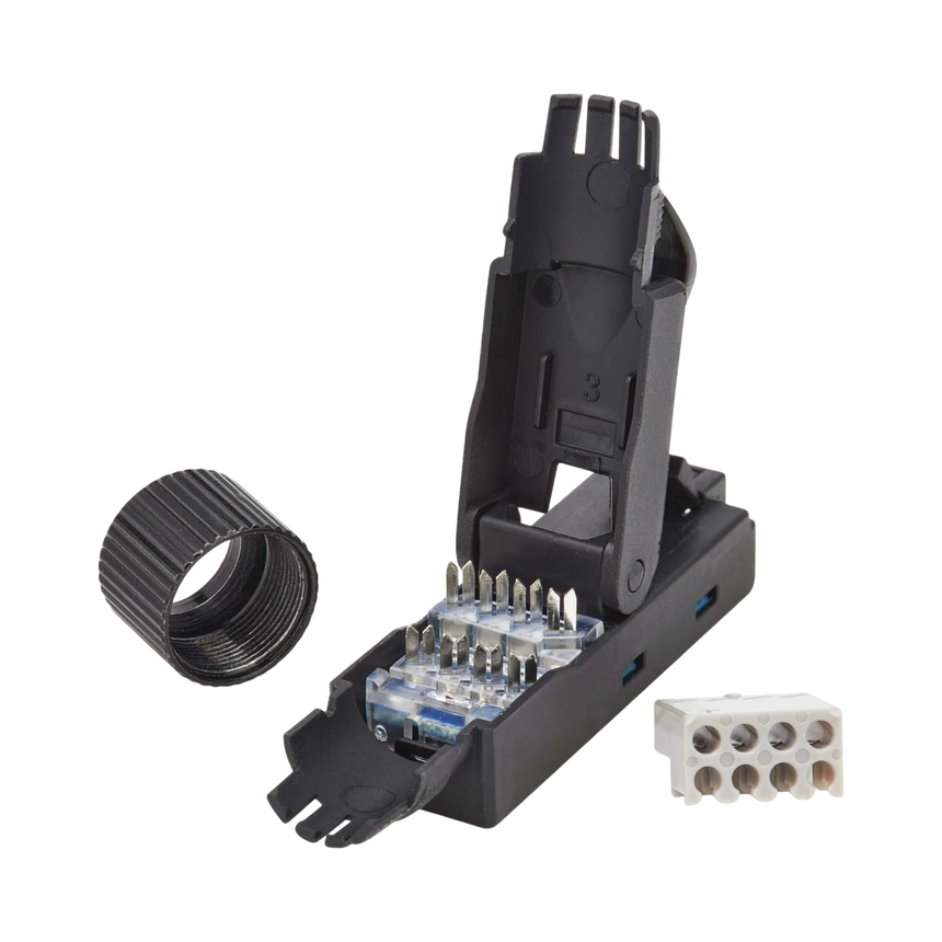 Tripp Lite Cat6a Class EA UTP Field-Termination Plug, 568A/568B, TAA — Being Shipped