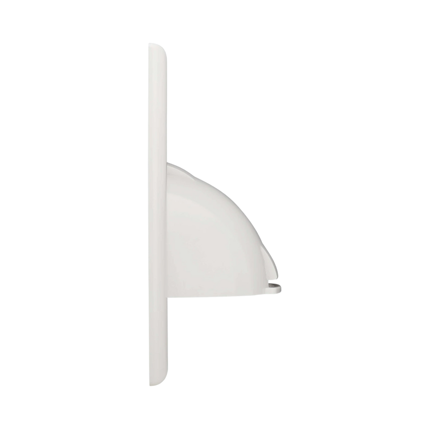 Tripp Lite Single-Gang Up-or Down-Angle Bulk Cable Wall Plate, White, TAA — Being Shipped