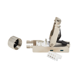 Tripp Lite Cat6a Class EA STP Field-Termination Plug, 568A/568B, TAA — Being Shipped