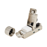 Tripp Lite Cat6a Class EA STP Field-Termination Plug, 568A/568B, TAA — Being Shipped