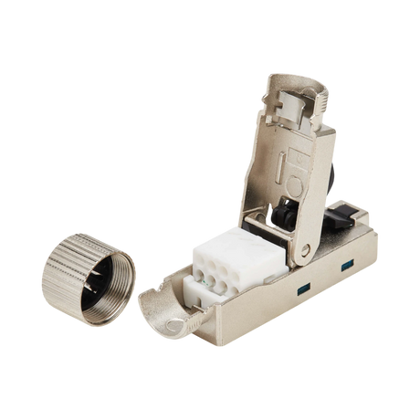 Tripp Lite Cat6a Class EA STP Field-Termination Plug, 568A/568B, TAA — Being Shipped