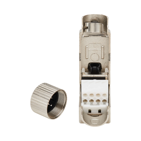 Tripp Lite Cat6a Class EA STP Field-Termination Plug, 568A/568B, TAA — Being Shipped