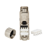Tripp Lite Cat6a Class EA STP Field-Termination Plug, 568A/568B, TAA — Being Shipped