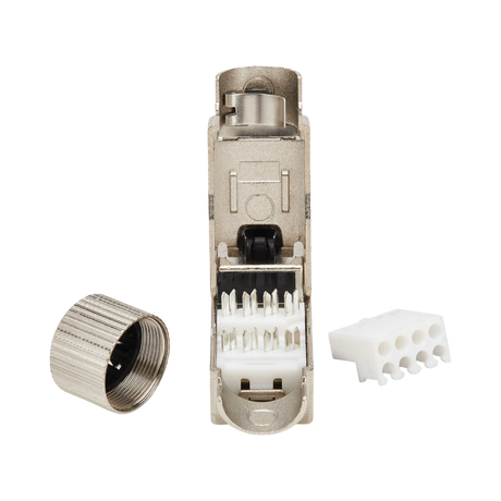Tripp Lite Cat6a Class EA STP Field-Termination Plug, 568A/568B, TAA — Being Shipped