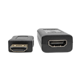 Tripp Lite HDMI Signal Booster/Extender Cable, 1920 x 1200 (1080p) 24Hz, Up to 150 ft. (45 m), (HDMI M/F), 1ft, TAA — Being Shipped