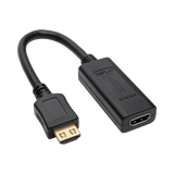 Tripp Lite HDMI Signal Booster/Extender Cable, 1920 x 1200 (1080p) 24Hz, Up to 150 ft. (45 m), (HDMI M/F), 1ft, TAA — Being Shipped