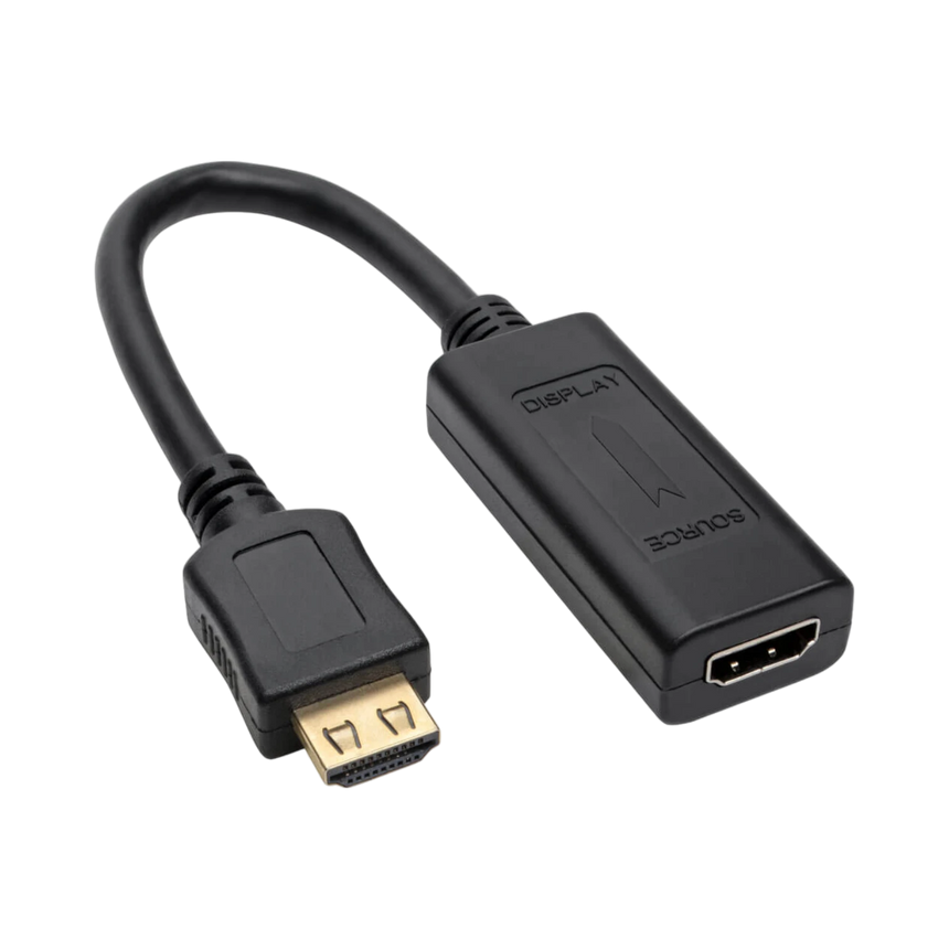 Tripp Lite HDMI Signal Booster/Extender Cable, 1920 x 1200 (1080p) 24Hz, Up to 150 ft. (45 m), (HDMI M/F), 1ft, TAA — Being Shipped