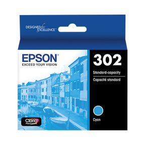 Epson Claria Premium 302 Cyan Standard-Capacity Ink Cartridge — Being Shipped