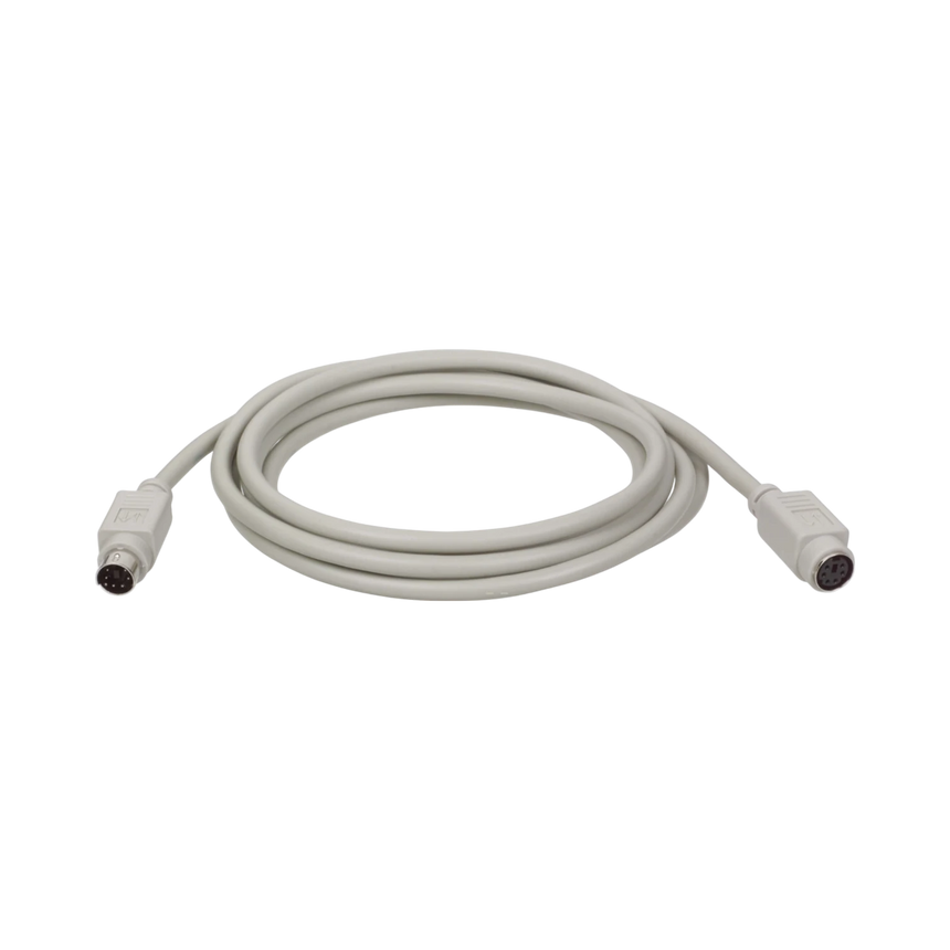 Tripp Lite PS/2 Keyboard or Mouse Extension Cable (Mini-DIN6 M/F), 50 ft. (15.24 m) — Being Shipped