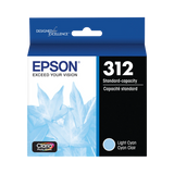 Epson T312 Light Cyan Claria Photo HD Ink Cartridge with Sensormatic — Being Shipped