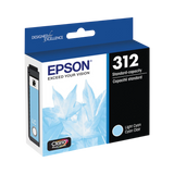 Epson T312 Light Cyan Claria Photo HD Ink Cartridge with Sensormatic — Being Shipped