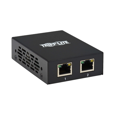 Tripp Lite 2-Port DVI over Cat5/6 Splitter/Extender, Box-Style Transmitter for Video, DVI-D Single Link, 200 ft. (60 m), TAA — Being Shipped