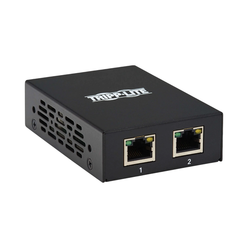 Tripp Lite 2-Port DVI over Cat5/6 Splitter/Extender, Box-Style Transmitter for Video, DVI-D Single Link, 200 ft. (60 m), TAA — Being Shipped