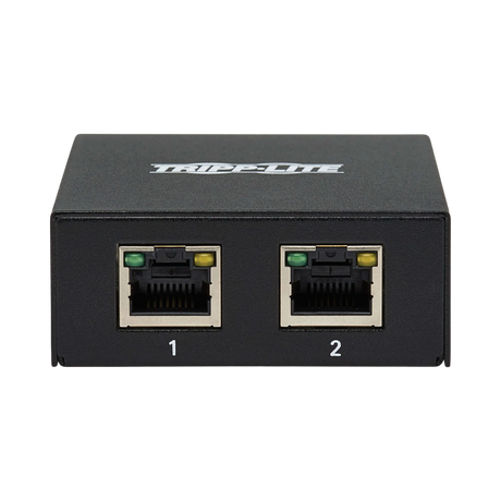 Tripp Lite 2-Port DVI over Cat5/6 Splitter/Extender, Box-Style Transmitter for Video, DVI-D Single Link, 200 ft. (60 m), TAA — Being Shipped