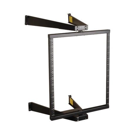 Tripp Lite SmartRack 12U Flat-Pack Low-Profile Switch-Depth Wall-Mount Pivoting 2-Post Open Frame Rack — Being Shipped
