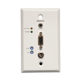 Tripp Lite VGA over Cat5/6 Extender, Wall Plate Receiver for Video/Audio, Up to 1000 ft. (305 m), TAA — Being Shipped