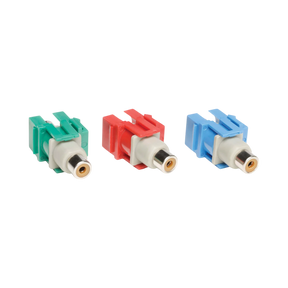 Tripp Lite Component Video Keystone Snap-In Module Kit ( R, G, B ) — Being Shipped