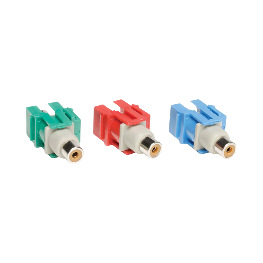 Tripp Lite Component Video Keystone Snap-In Module Kit ( R, G, B ) — Being Shipped