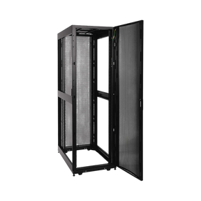Tripp Lite 42U SmartRack Standard-Depth Rack Enclosure Cabinet, Threaded 10-32 Mounting Holes with doors & side panels — Being Shipped