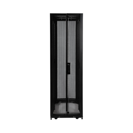 Tripp Lite 42U SmartRack Standard-Depth Rack Enclosure Cabinet, Threaded 10-32 Mounting Holes with doors & side panels — Being Shipped