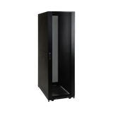 Tripp Lite 42U SmartRack Standard-Depth Rack Enclosure Cabinet, Threaded 10-32 Mounting Holes with doors & side panels — Being Shipped