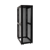 Tripp Lite 42U SmartRack Standard-Depth Rack Enclosure Cabinet, Threaded 10-32 Mounting Holes with doors & side panels — Being Shipped