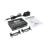 Tripp Lite 2-Port DVI over Cat5/6 Splitter/Extender, Box-Style Transmitter for Video, Dual-Display DVI-D, 200 ft. (60 m), TAA — Being Shipped