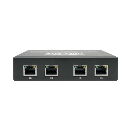 Tripp Lite 2-Port DVI over Cat5/6 Splitter/Extender, Box-Style Transmitter for Video, Dual-Display DVI-D, 200 ft. (60 m), TAA — Being Shipped