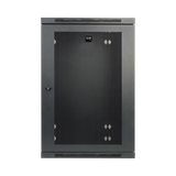 Tripp Lite SmartRack 18U Low-Profile Patch-Depth Wall-Mount Half-Height Rack Enclosure, Hinged Back — Being Shipped