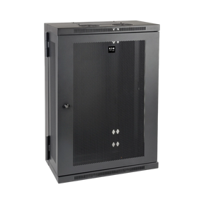Tripp Lite SmartRack 18U Low-Profile Patch-Depth Wall-Mount Half-Height Rack Enclosure, Hinged Back — Being Shipped