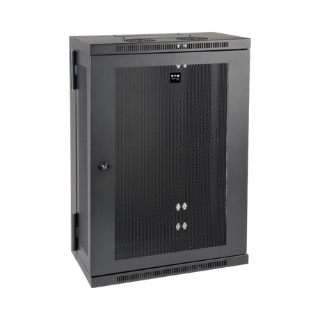 Tripp Lite SmartRack 18U Low-Profile Patch-Depth Wall-Mount Half-Height Rack Enclosure, Hinged Back — Being Shipped