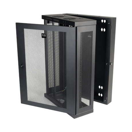 Tripp Lite SmartRack 18U Low-Profile Patch-Depth Wall-Mount Half-Height Rack Enclosure, Hinged Back — Being Shipped