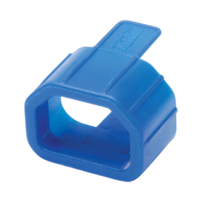 Tripp Lite Plug-Lock Inserts (C14 power cord to C13 outlet), Blue, 100 pack — Being Shipped