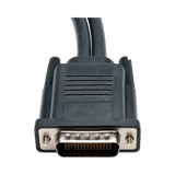 Tripp Lite DMS-59 to Dual DisplayPort Splitter Y Cable (M to 2xF), 1 ft. (0.31 m) — Being Shipped