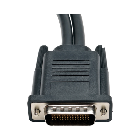 Tripp Lite DMS-59 to Dual DisplayPort Splitter Y Cable (M to 2xF), 1 ft. (0.31 m) — Being Shipped