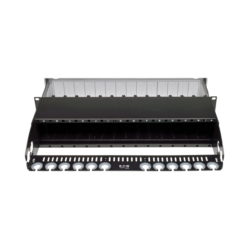 Tripp Lite Enclosure for 14 High-Density Fiber Cassettes, 2U — Being Shipped