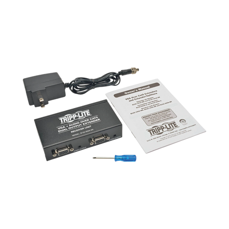 Tripp Lite Dual VGA with Audio Over Cat5/Cat6 Extender — Being Shipped