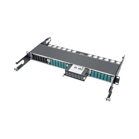 Tripp Lite 100Gb/120Gb to 40Gb Breakout Cassette, (x2) 24-Fiber MTP/MPO (Male with Pins) to (x6) 12-Fiber MTP/MPO (Male with Pins) — Being Shipped